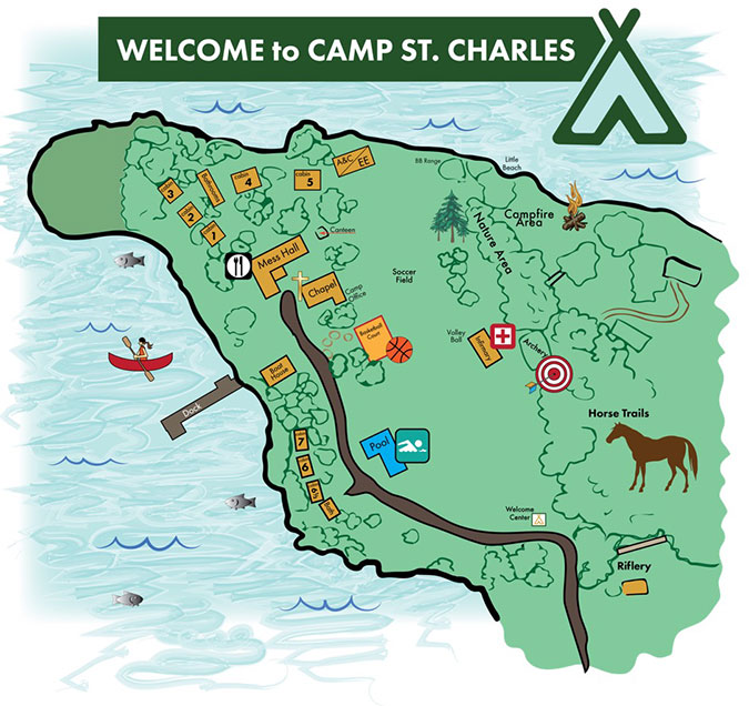 Camp Map.
